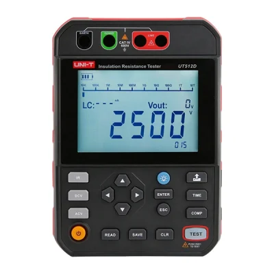 UNI-T UT512D 2500V Yalıtım Direnci Test Cihazı