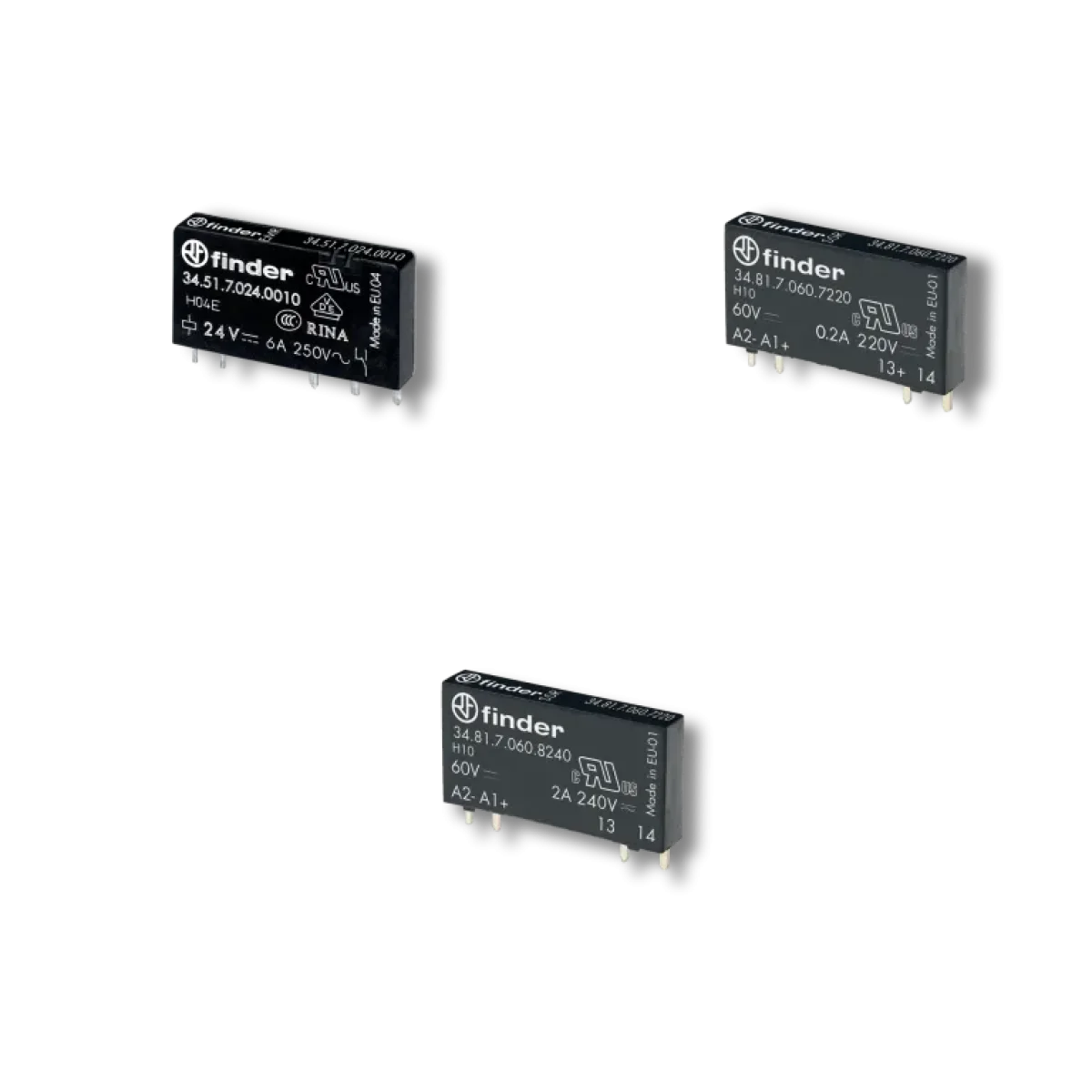 34 Serisi - Ultra ince PCB röleler (EMR ve SSR) - Olimpiyat Otomasyon