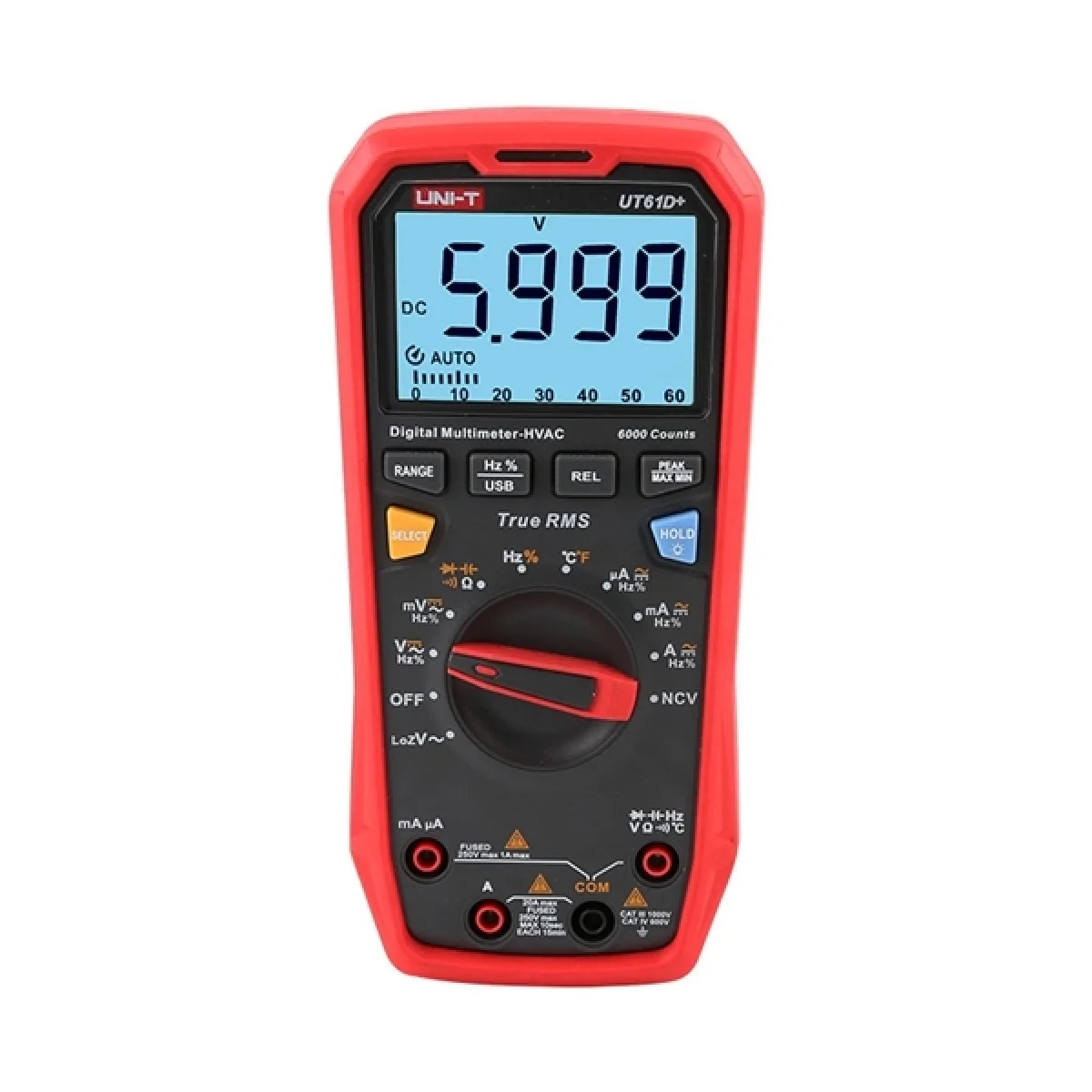 UNI-T UT61D+ 1000V True RMS Dijital Multimetre - Olimpiyat Otomasyon