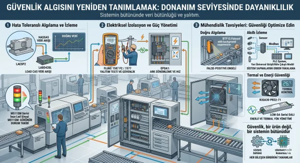 Endüstriyel Güvenliğin Görünmez Katmanı: Sensör Füzyonu ve Hata Toleranslı Tasarım