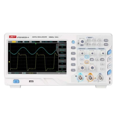 UNI-T UTD2102CEX+ 100MHz Çift Kanal Masa Tipi Osiloskop