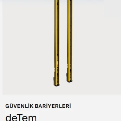 SICK deTem Güvenlik Çok Işınlı Bariyeri