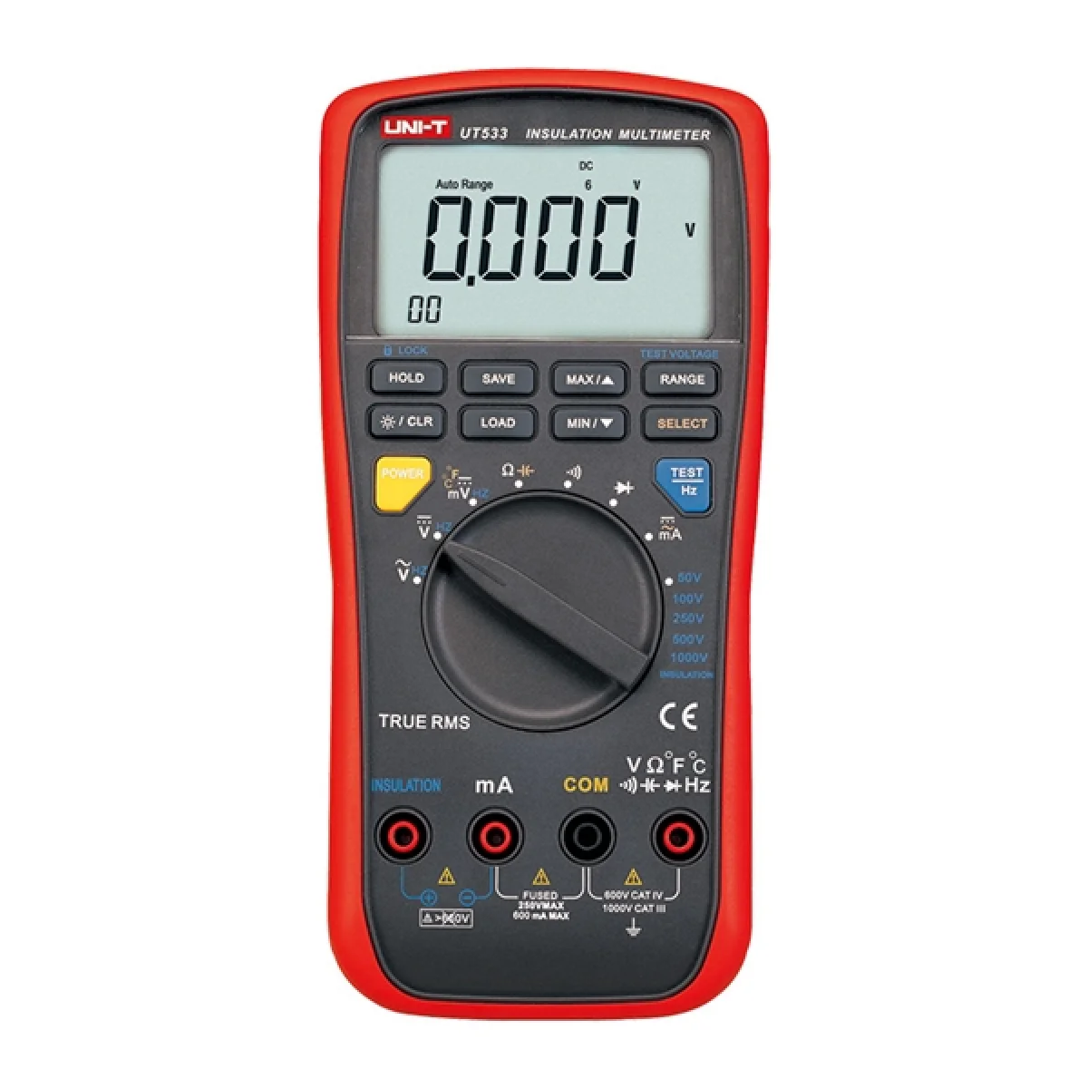UNI-T UT533 Multimetre ve 1000V Yalıtım Direnci Test Cihazı - Olimpiyat Otomasyon
