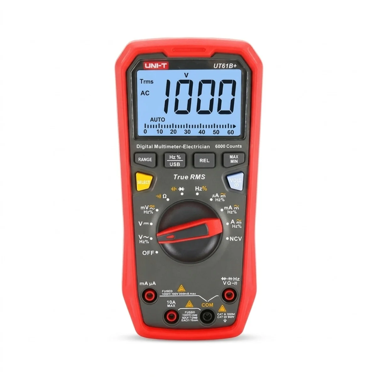 UNI-T UT61B+ 1000V True RMS Dijital Multimetre - Olimpiyat Otomasyon