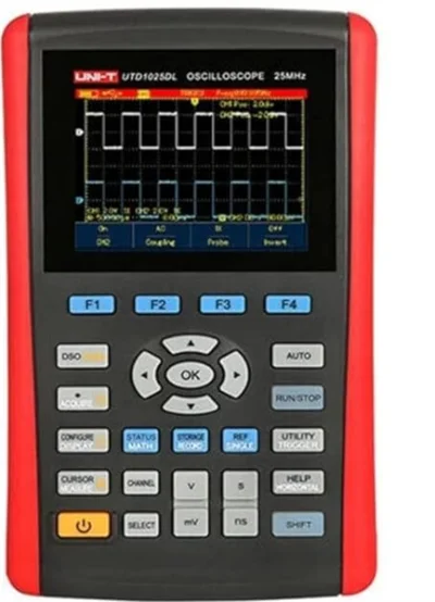 UNI-T UTD1025DL 25MHz Çift Kanal El Tipi Osiloskop