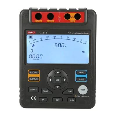UNI-T UT512 2500V Yalıtım Direnci Test Cihazı