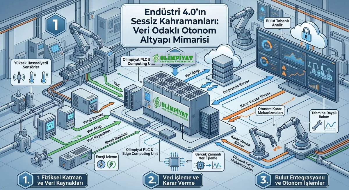Endüstri 4.0'ın Sessiz Kahramanları: Veri Odaklı Otonom Altyapı Mimarisi