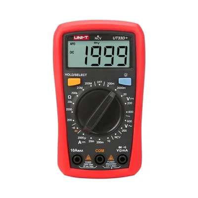 UNI-T UT33D+ Avuç İçi Boyutlu Multimetre