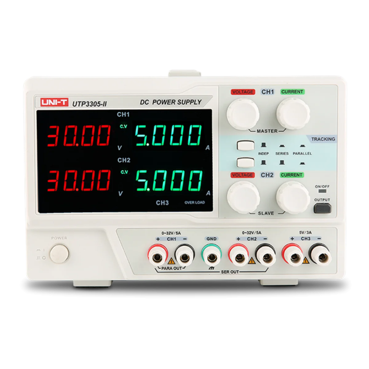 UNI-T UTP3305-II 32VDC 5A Doğrusal Ayarlanabilir Güç Kaynağı - Olimpiyat Otomasyon
