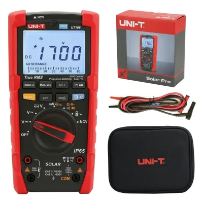 UNI-T UT196 1700V DC Solar True RMS Profesyonel Multimetre