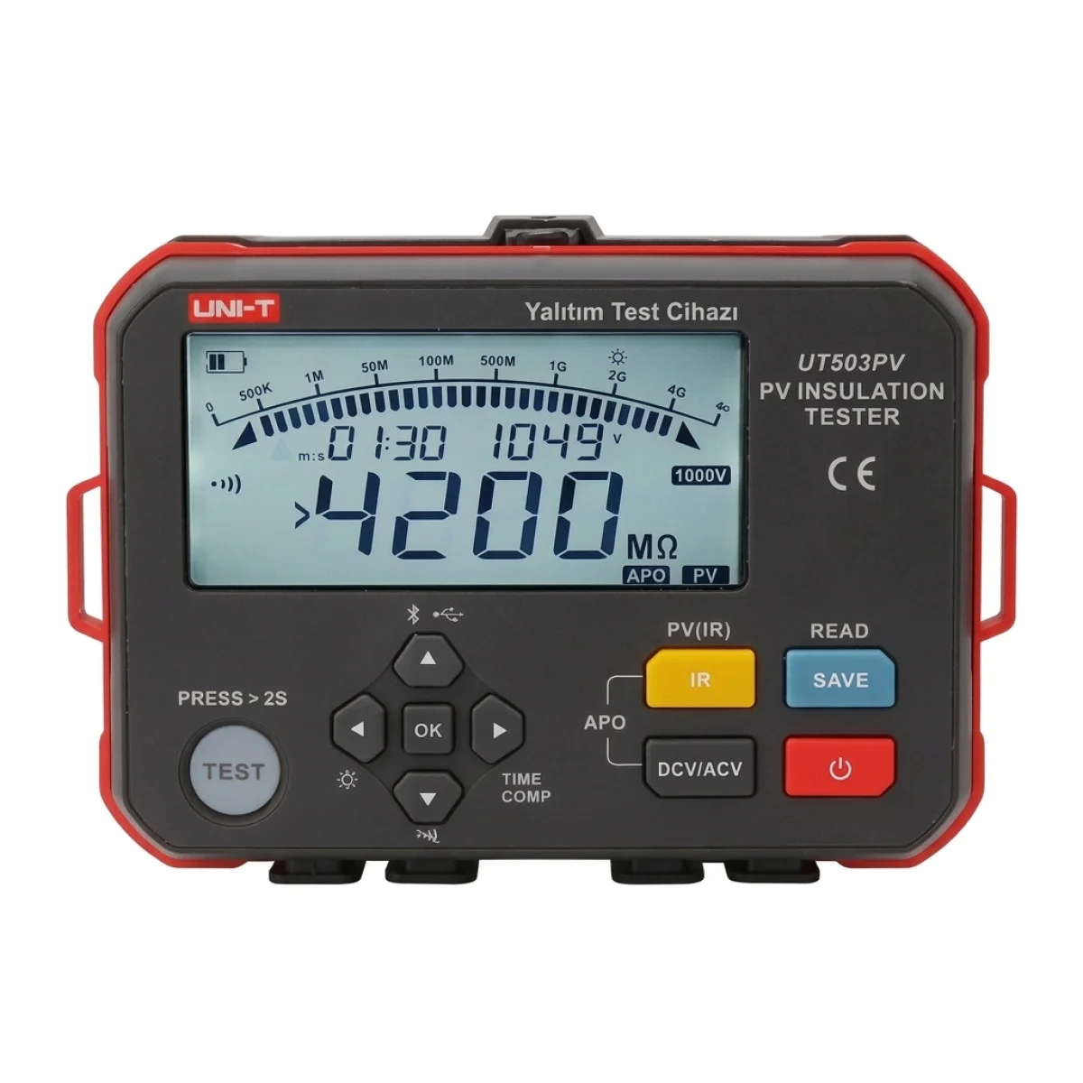 UNI-T UT503PV 1000V Yalıtım Test Cihazı - Olimpiyat Otomasyon