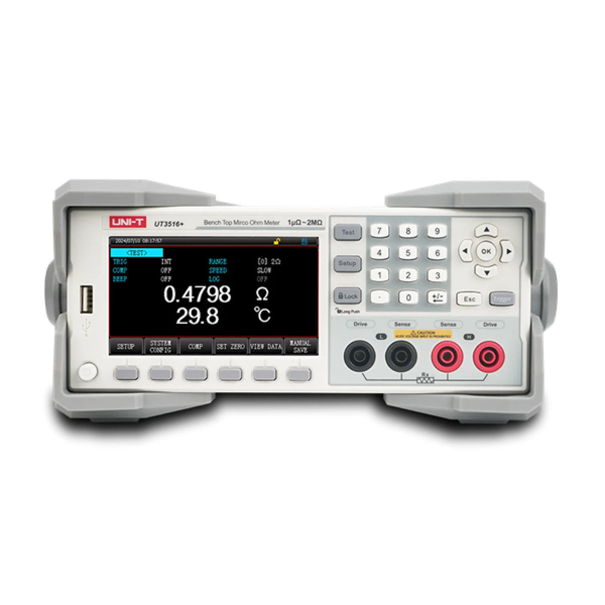 UNI-T UT3516+ Mikro Ohm Metre - Olimpiyat Otomasyon
