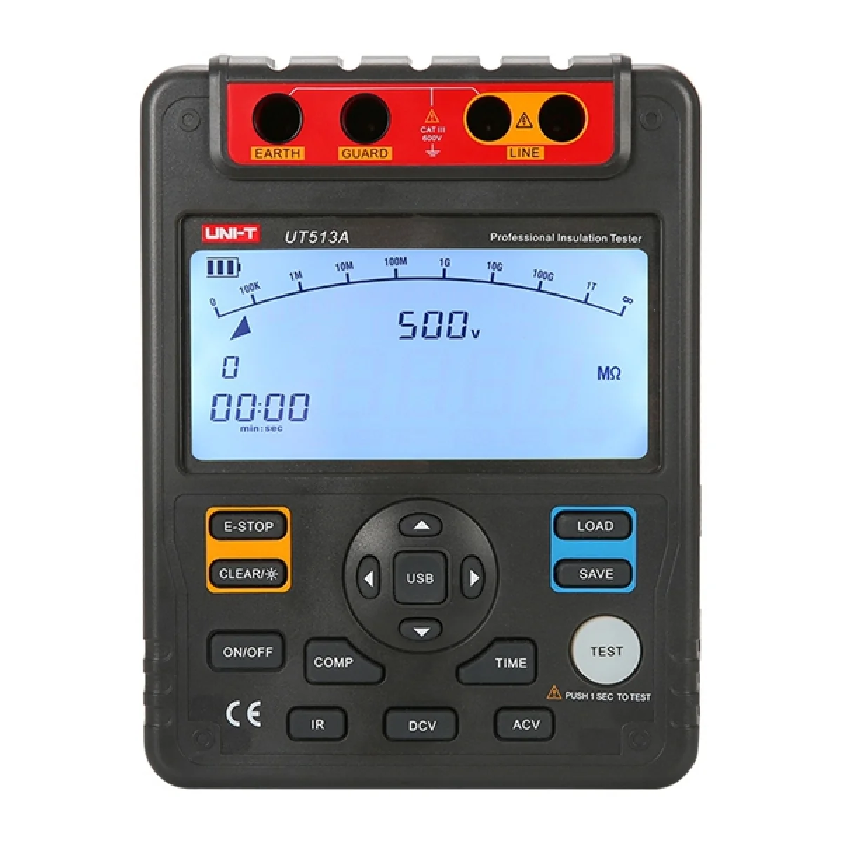 UNI-T UT513A 5000V Yalıtım Direnci Test Cihazı - Olimpiyat Otomasyon