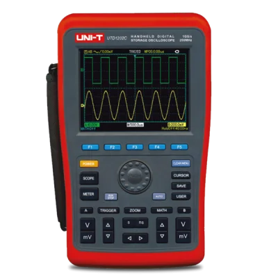 UNI-T UTD1202C 200MHz Çift Kanal El Tipi Osiloskop