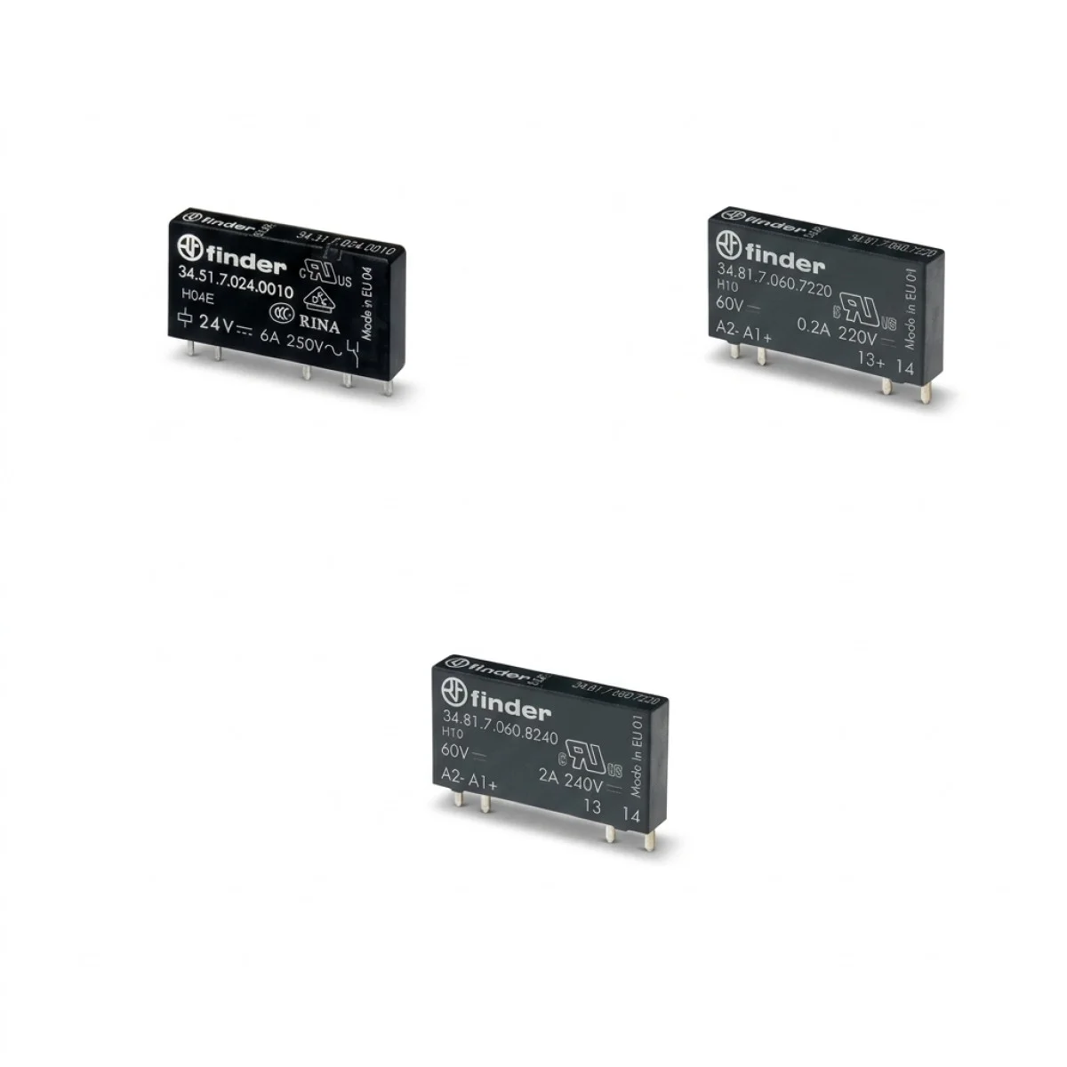 34 Serisi - Ultra ince PCB röleler (EMR ve SSR) - Olimpiyat Otomasyon