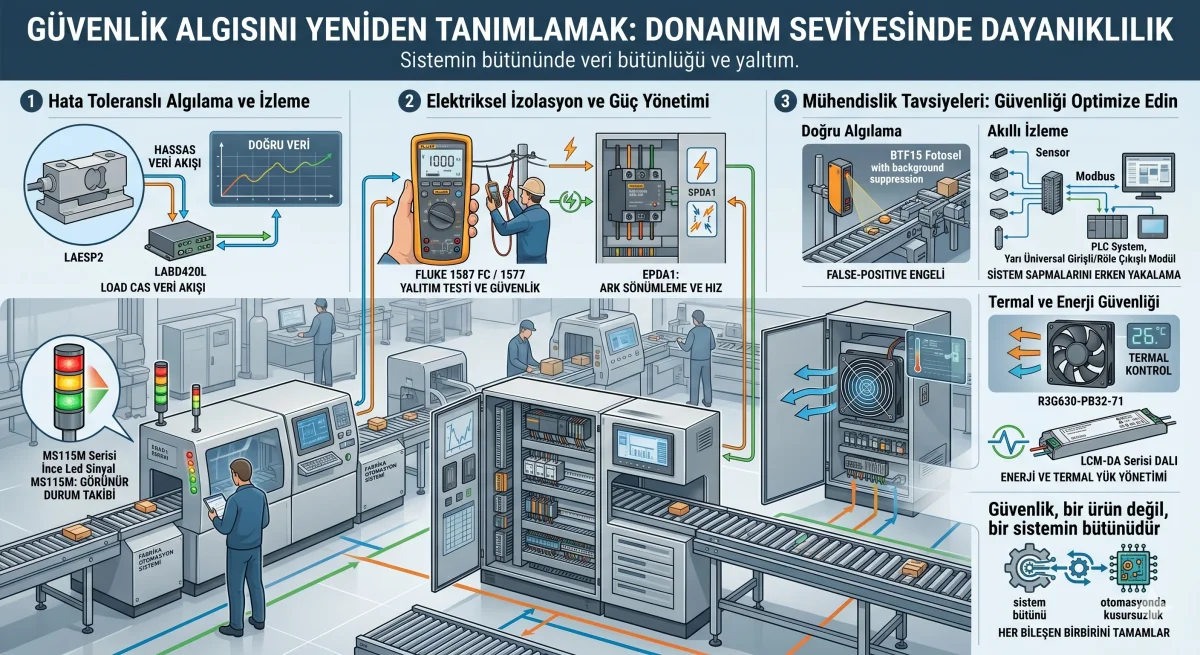 Endüstriyel Güvenliğin Görünmez Katmanı: Sensör Füzyonu ve Hata Toleranslı Tasarım