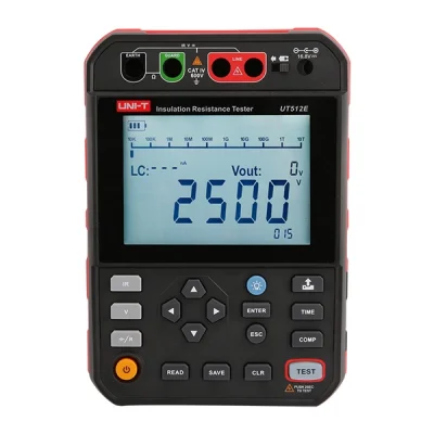 UNI-T UT512E 2500V Yalıtım Direnci Test Cihazı