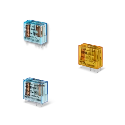 40 Serisi - Minyatür PCB/fişli röleler 8-10-12-16 A