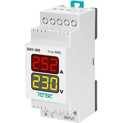 2×3 Hane LED Display Ekranlı Direkt Ampermetre ve Voltmetre